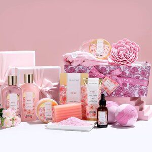 The Fabulous Pink Rose Spa Retreat Gift Box